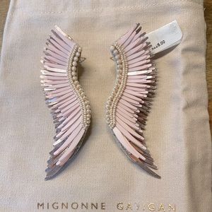 Mignonne Gavigan Madeline Earring Peach/Rose Gold